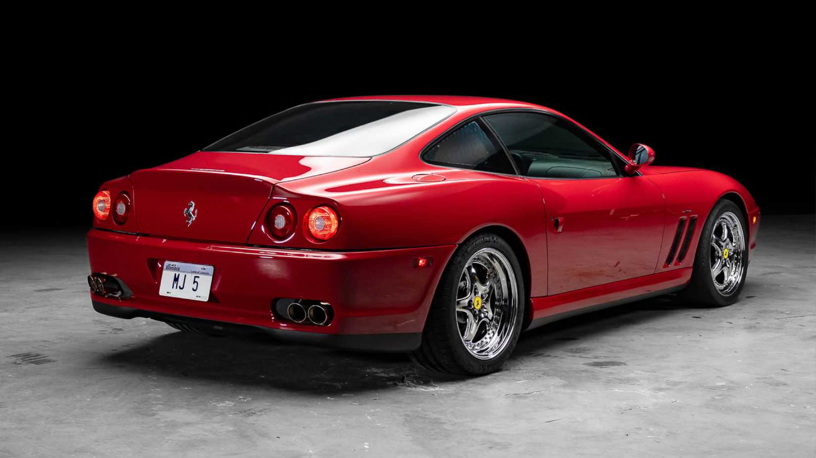 After 24 Years Hidden, Michael Jordan's Ferrari 550 Maranello ...