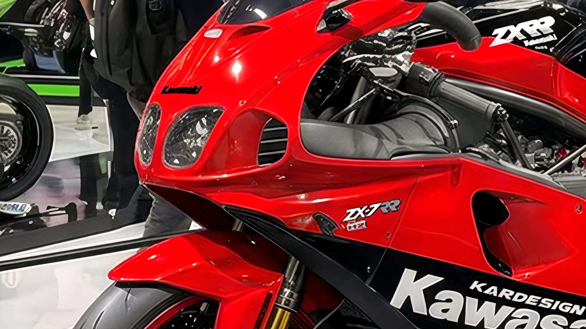 This 2027 Supercharged Kawasaki ZX-7RR Concept Is Absolutely Insane