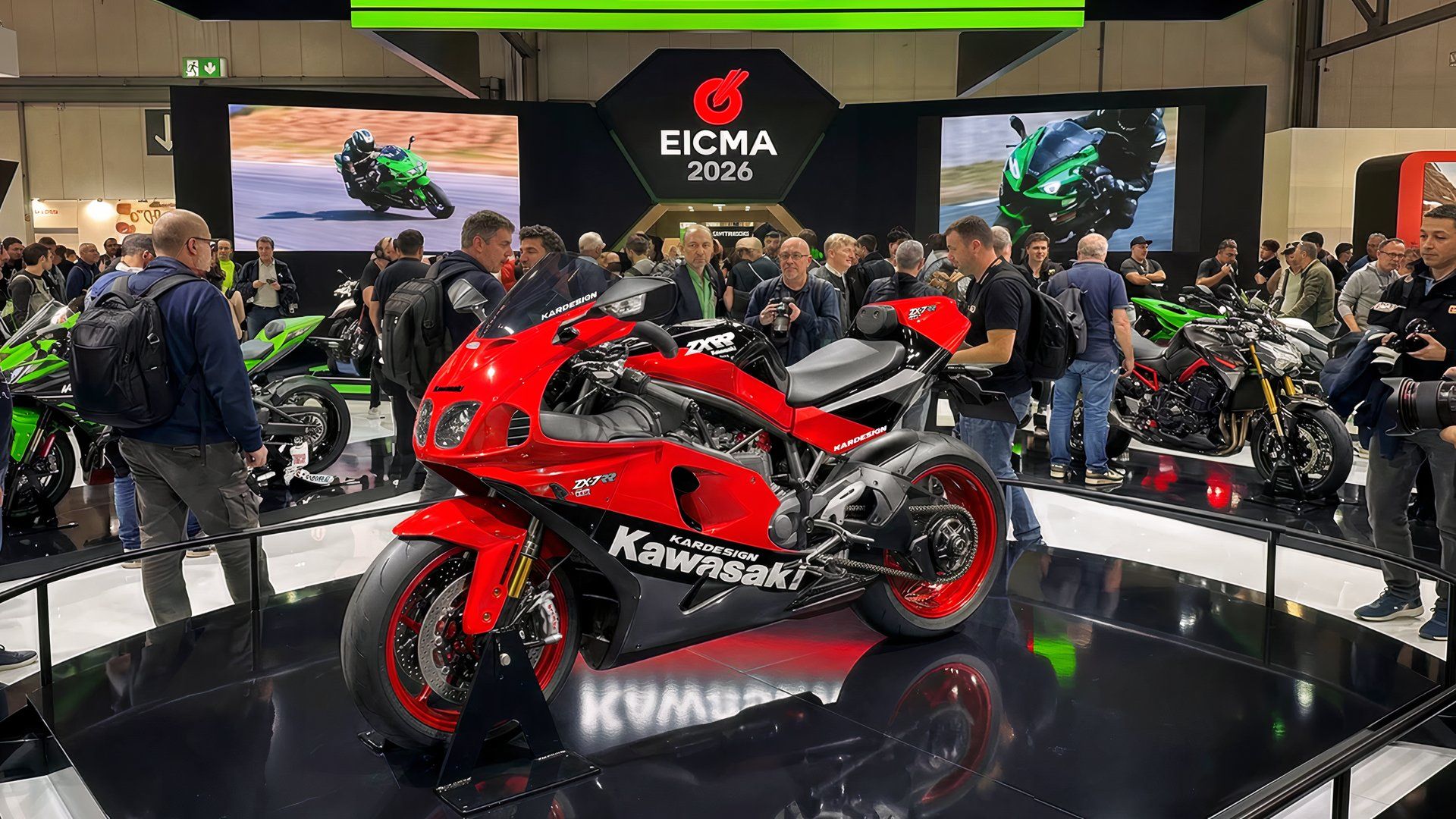 This 2027 Supercharged Kawasaki ZX-7RR Concept Is Absolutely Insane