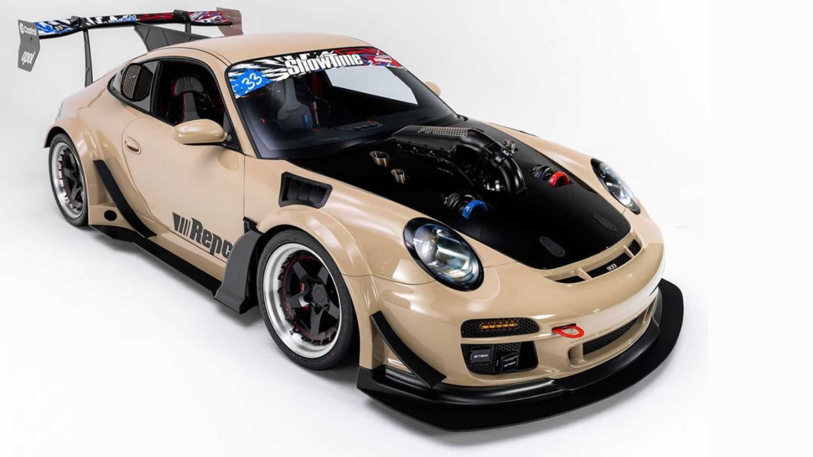 This Front-Engined Porsche 911 With A 1,200-HP Twin-Turbo LS Is ...
