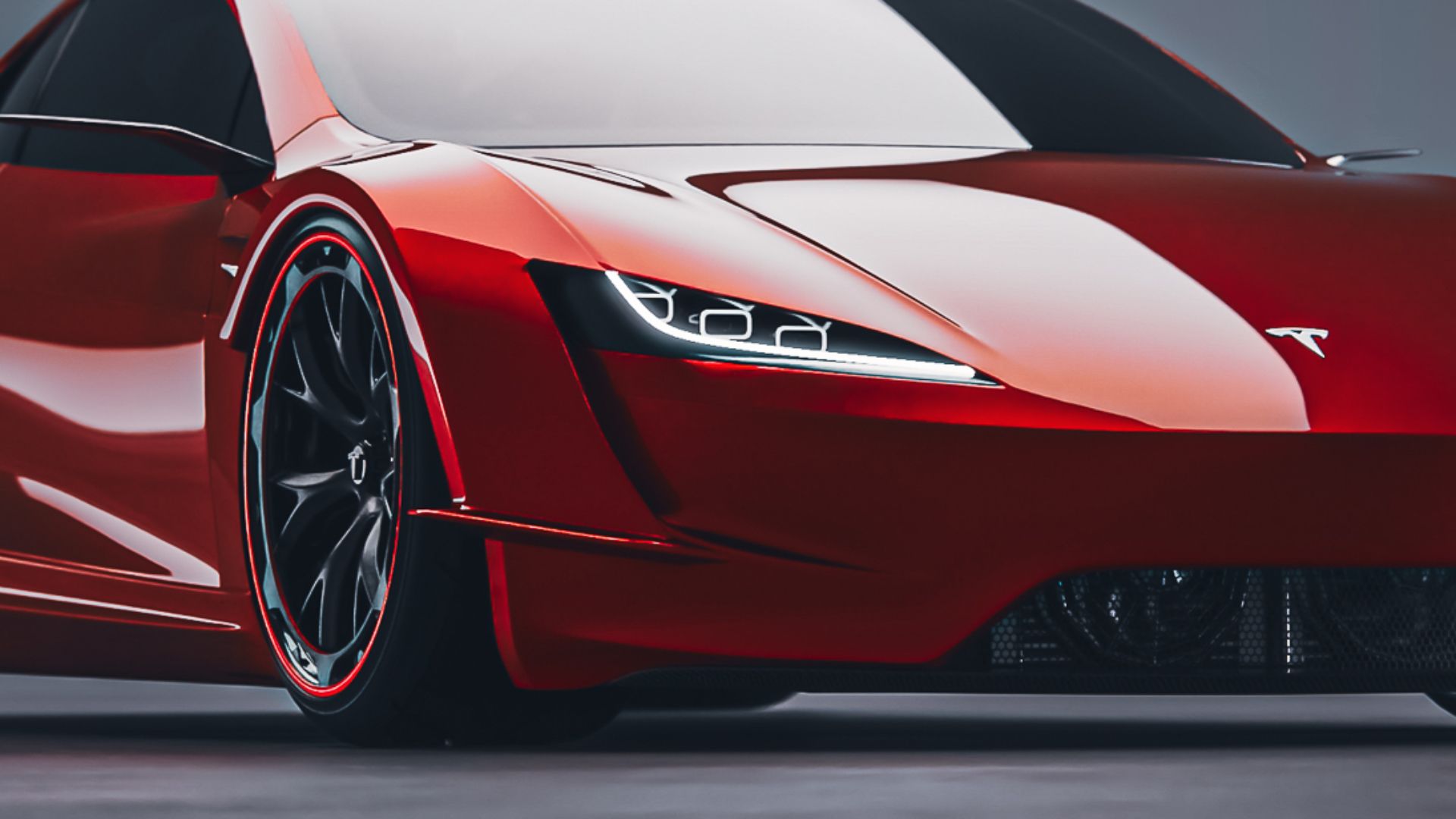 Tesla Roadster Concept Ditches Rocket Thrusters For Mustang V8s