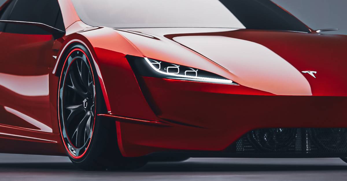 Tesla Roadster Concept Ditches Rocket Thrusters For Mustang V8s