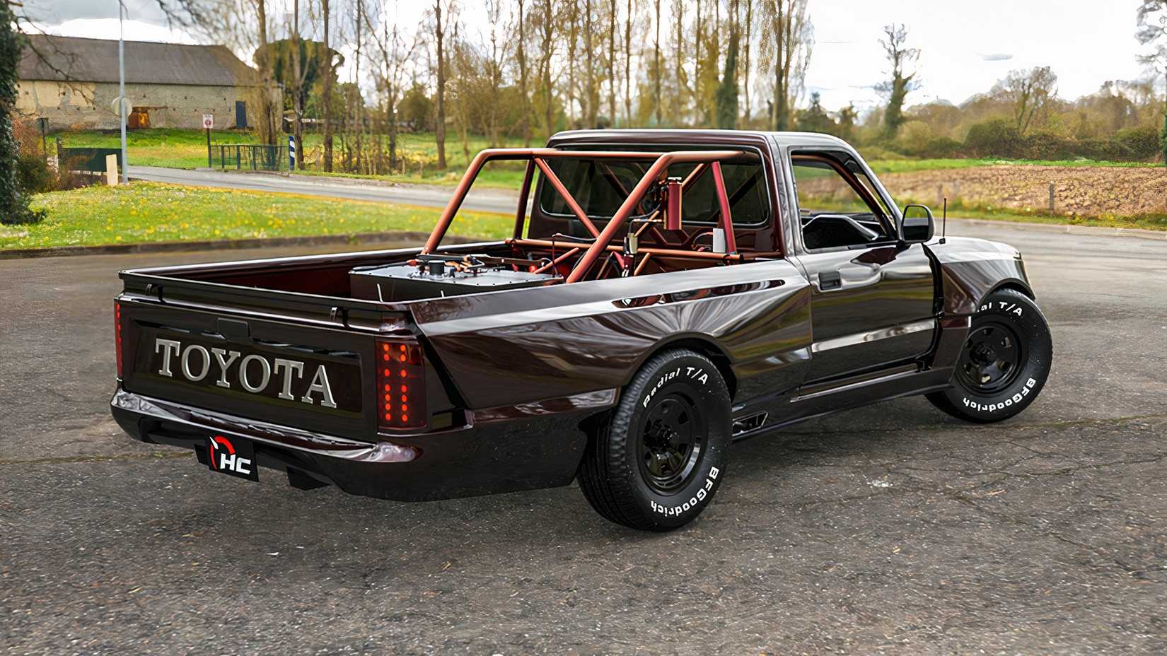 This Awesome 2028 Toyota Hilux Restomod Deserves An American Comeback