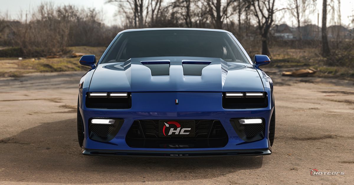 Hot Off The Press: A Chevy Camaro Restomod Concept Just In