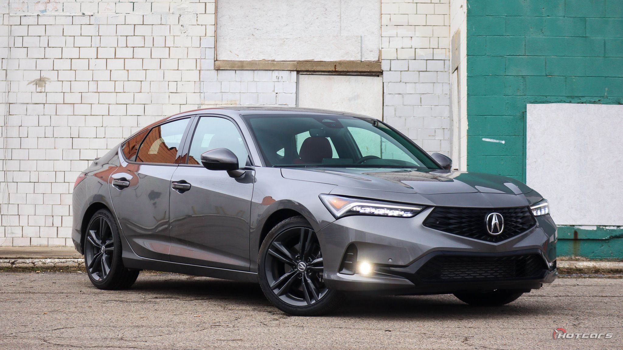 Acura Integra 2023 Вид спереди 3/4