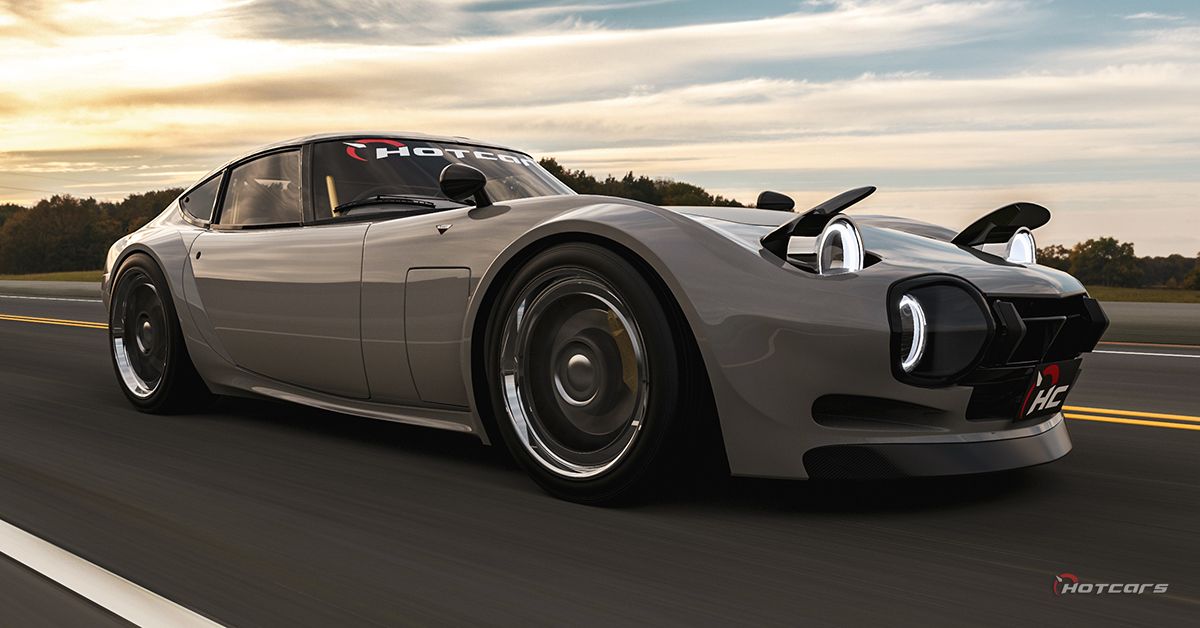 This Toyota 2000GT Restomod Concept Has Racing Chops Just Like The