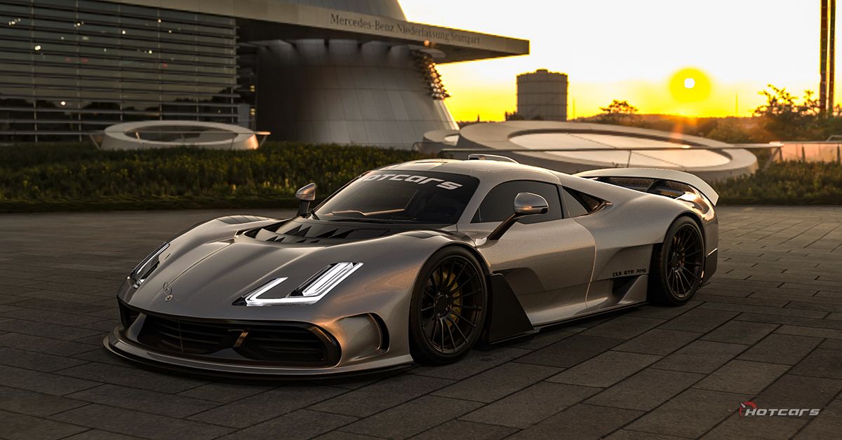 A New Mercedes-Benz CLK-GTR Like This Could Rival The Bugatti