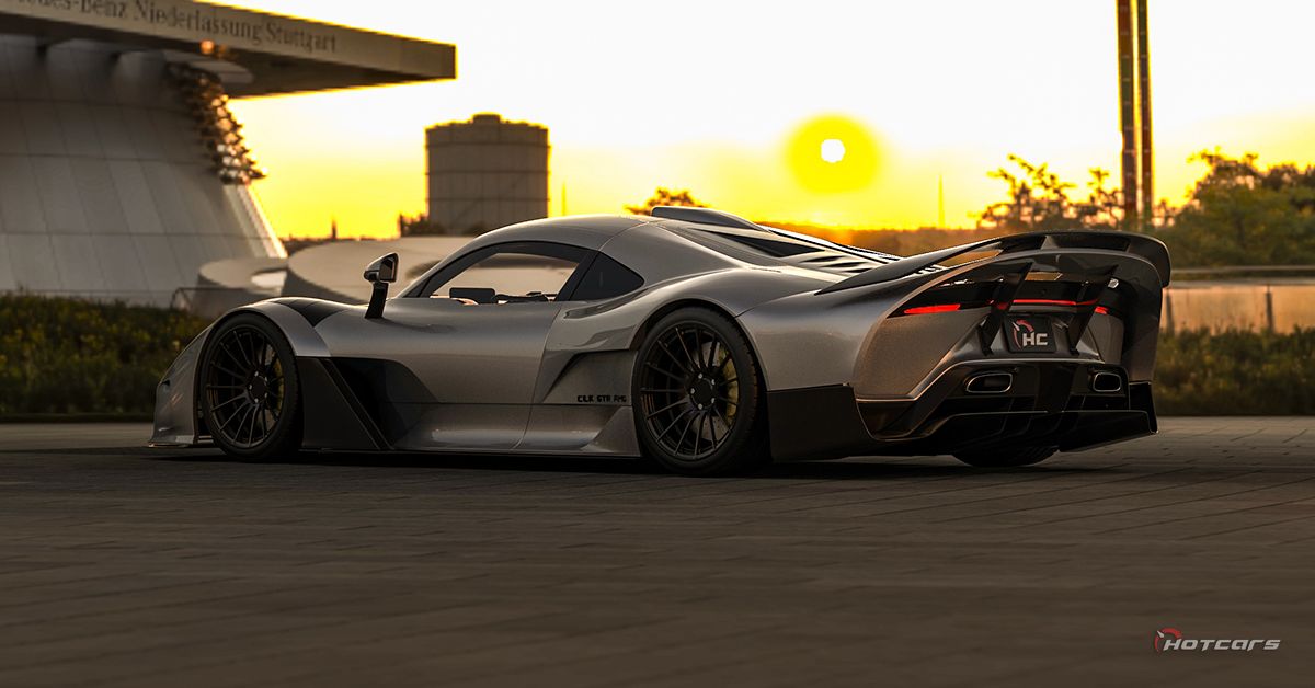 A New Mercedes-Benz CLK-GTR Like This Could Rival The Bugatti