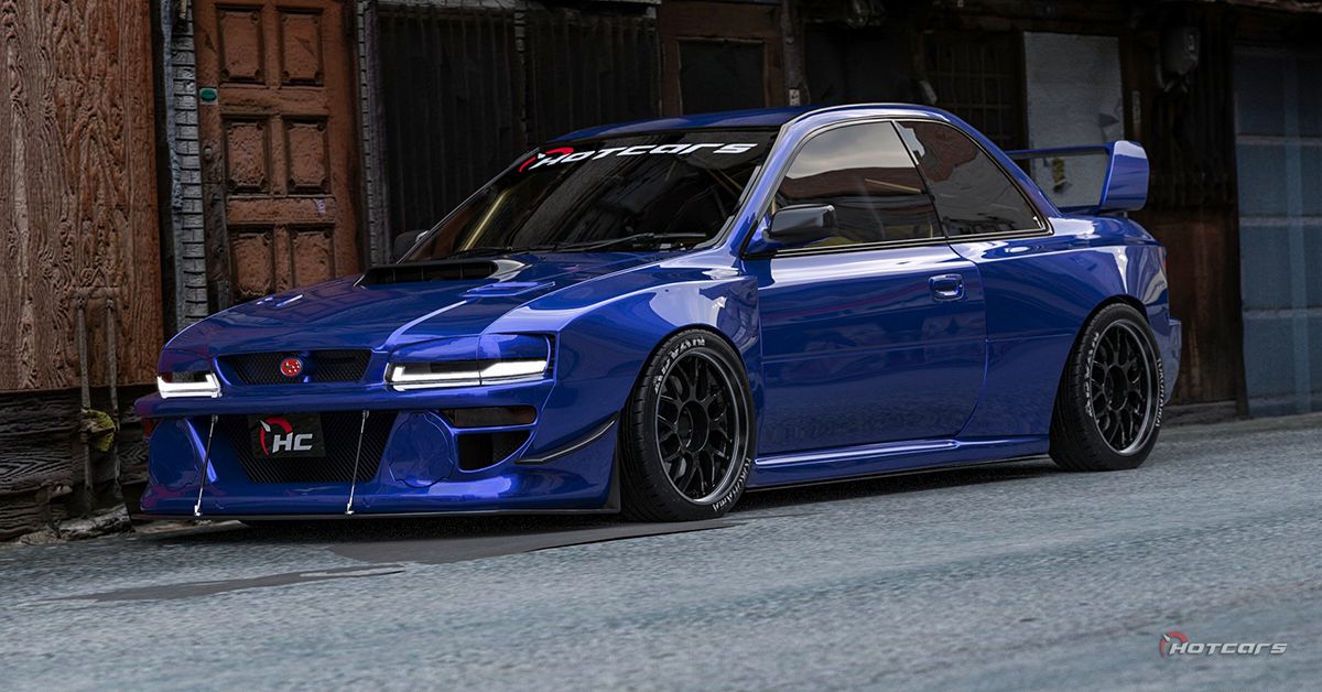 スバル　22B STi This Ultra-Rare 2023 Impreza 22B STI Restomod Immortalizes