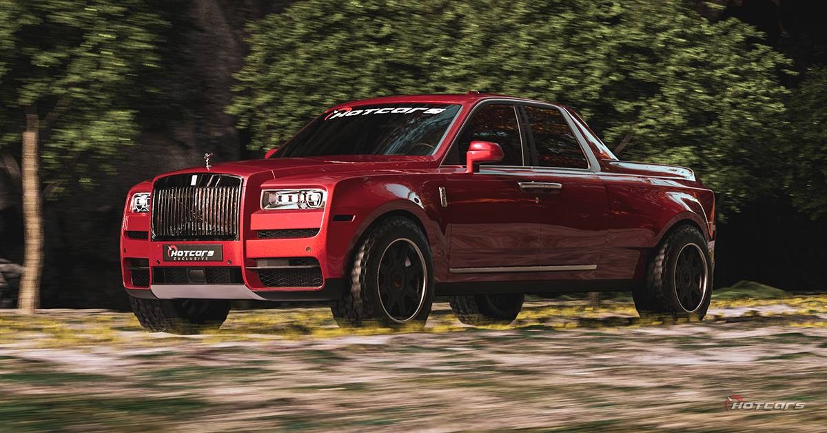 Turning The Rolls-Royce Cullinan Into A Rugged Pickup Truck