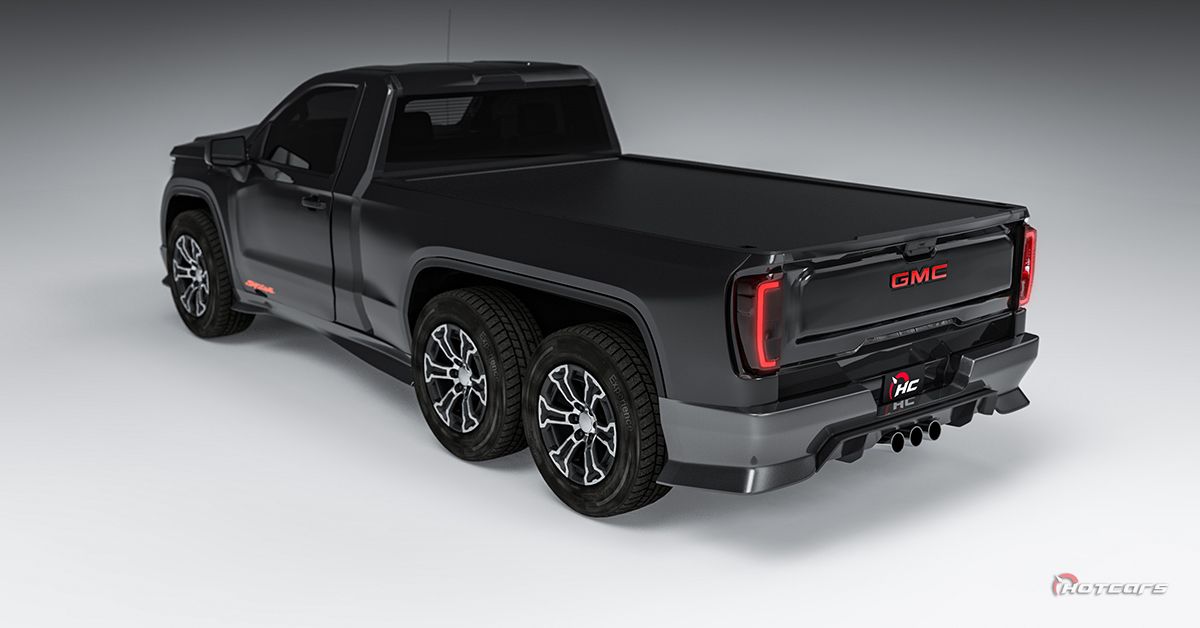 New GMC Syclone 6x6 Digital Concept Render