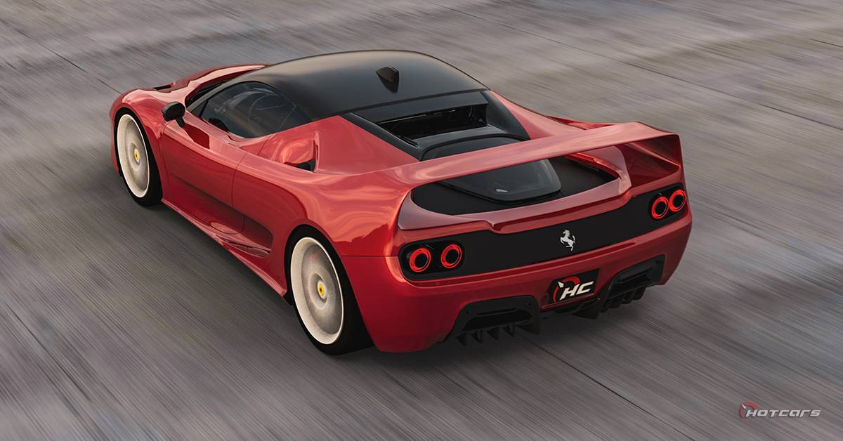 2005 F50 Rear Picture Ferrari F50 Successor Stays True To The Hardcore V12 Performance Recipe