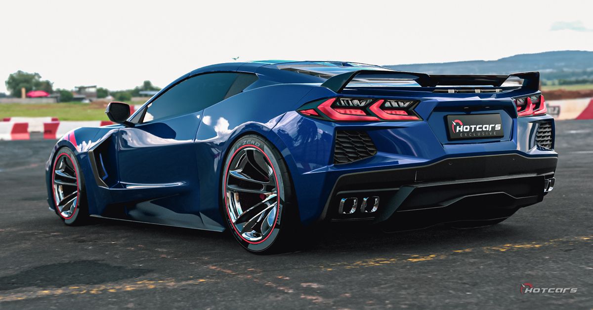 Here's What A C8 Chevrolet Corvette Might Have Looked Like With A Front ...