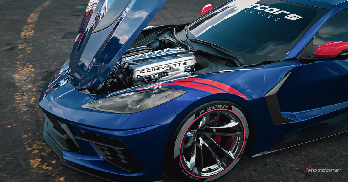 Here's What A C8 Chevrolet Corvette Might Have Looked Like With A Front ...
