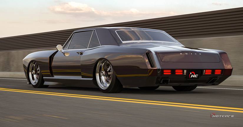 65 Riviera Rear Our Buick Riviera GS Render Shows How Great American Luxury Grand ...