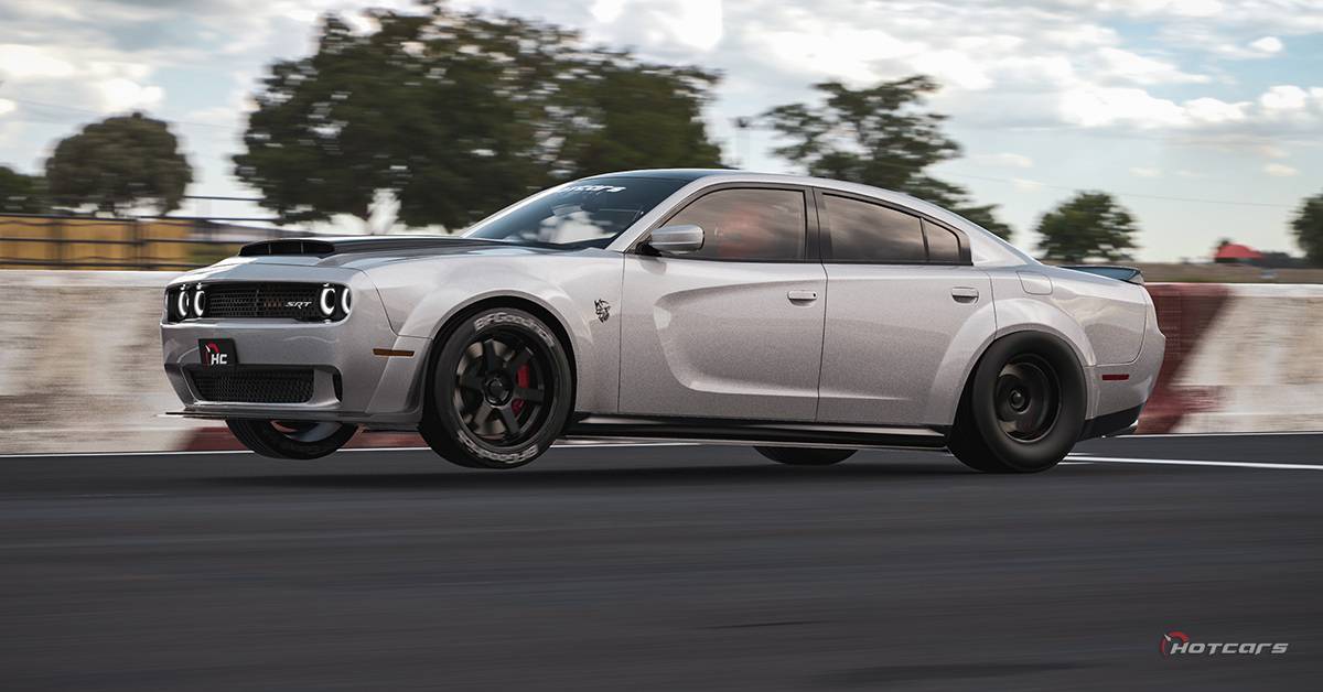 Dodge Rct Behold The Devil 170: The 4-Door Dodge Challenger SRT Demon 170