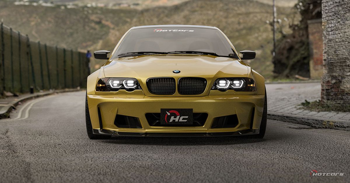 Our BMW E46 M3 Render Shows Just How Extra Modern Sports Cars Have Become