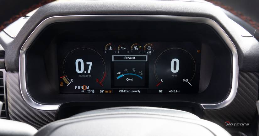 Ford Raptor Cluster We Took The Ford F-150 Raptor R Off-Roading: Here's We Like More Than A ...