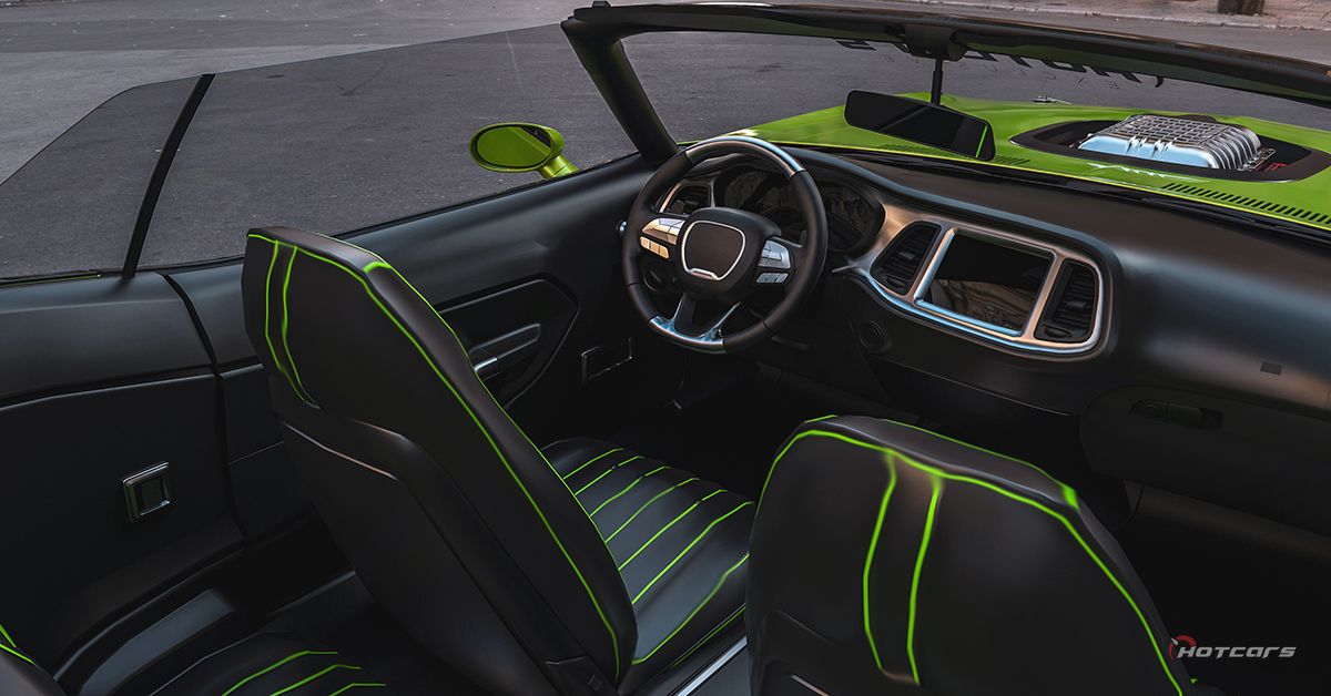 This 1971 Plymouth Hemi 'Cuda Restomod Render Transforms A Million