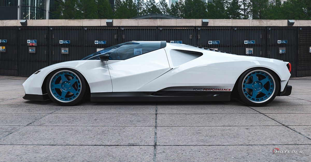 This Ford GT90 Render Model Should Be A Video Game Superstar For Forza ...