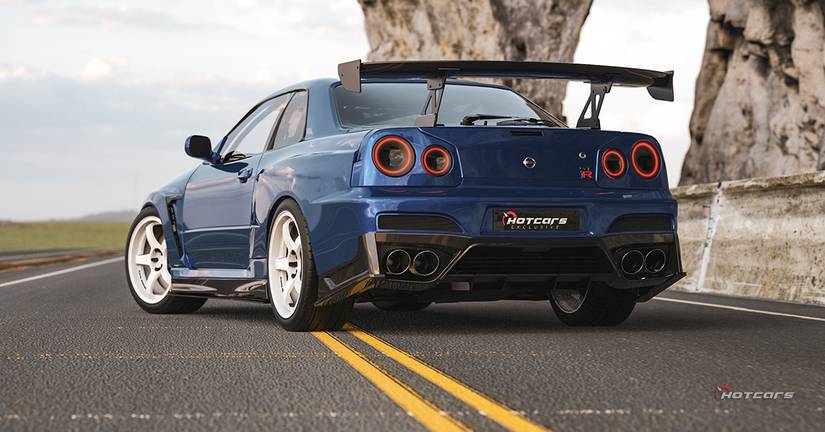 Godzilla Roars Again: We Give The R34 Nissan Skyline GT-R A Digital ...