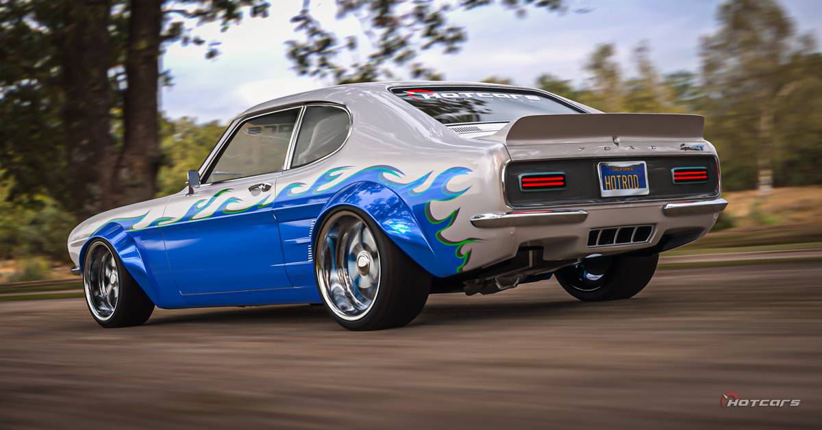 Capri Retro Mod Our Flaming Hot Ford Capri Restomod Render Glamorizes The Mustang's ...