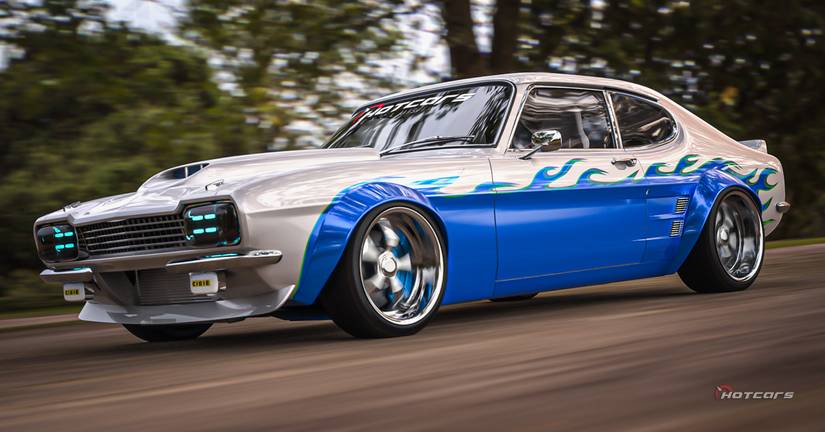 Our Flaming Hot Ford Capri Restomod Render Glamorizes The Mustang's ...