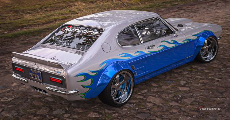 Capri Retro Mod Our Flaming Hot Ford Capri Restomod Render Glamorizes The Mustang's ...