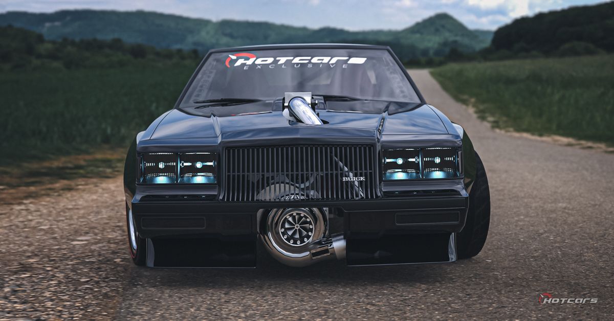 This 1987 Buick Grand National Restomod Rendering Makes Us Long