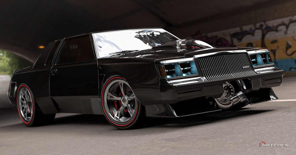 This 1987 Buick Grand National Restomod Rendering Makes Us Long