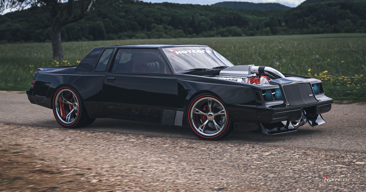 This 1987 Buick Grand National Restomod Rendering Makes Us Long