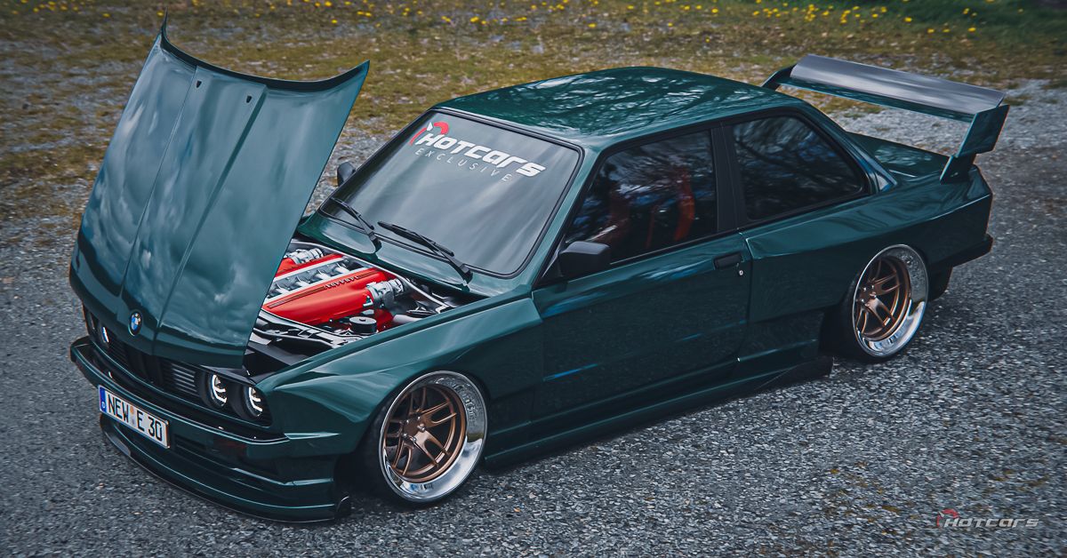 Ferrari V12-Powered BMW E30 Restomod