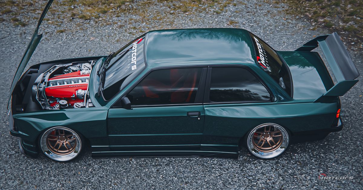 Ferrari V12-Powered BMW E30 Restomod