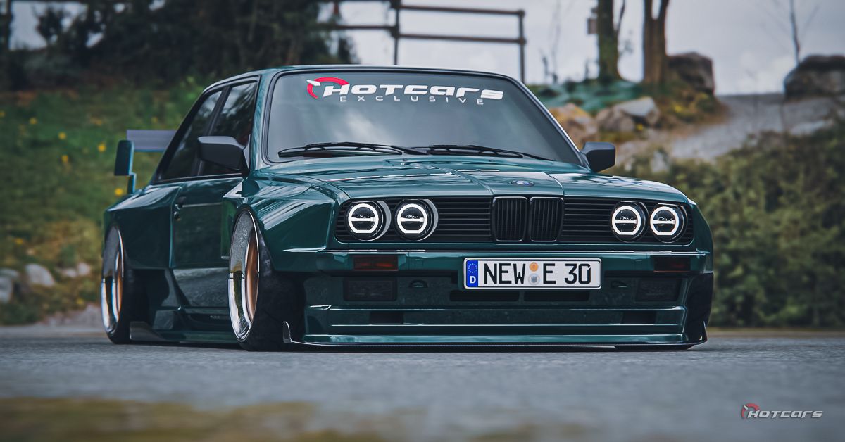 Ferrari V12-Powered BMW E30 Restomod