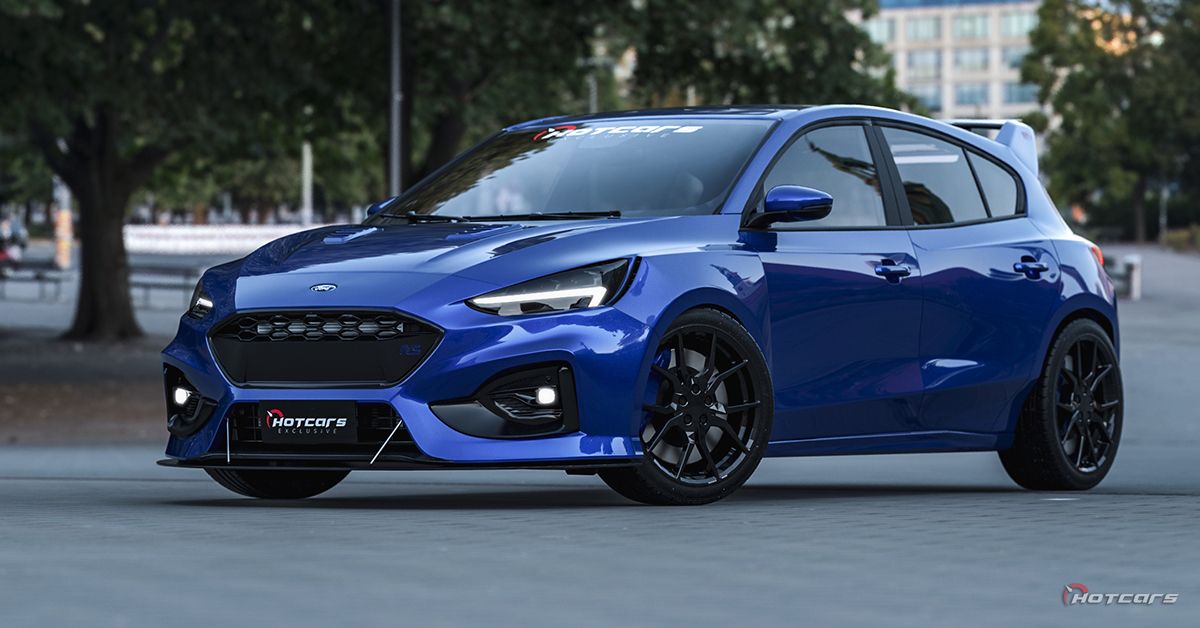 This 2024 Ford Focus RS Digital Concept Is A Hot Hatch That's Ready to  Rumble
