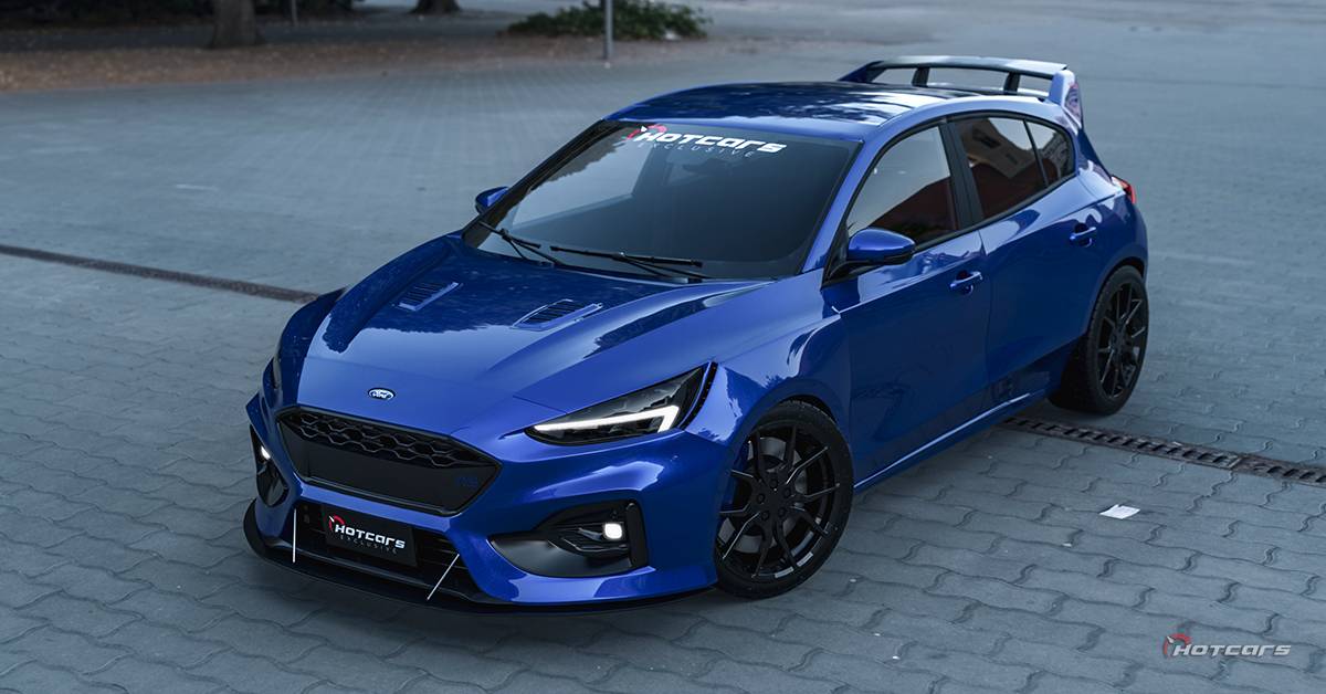 Ford Renders The 2026 Ford Focus RS Digital Render: Bring Back Ford's Beloved Hot-Hatch