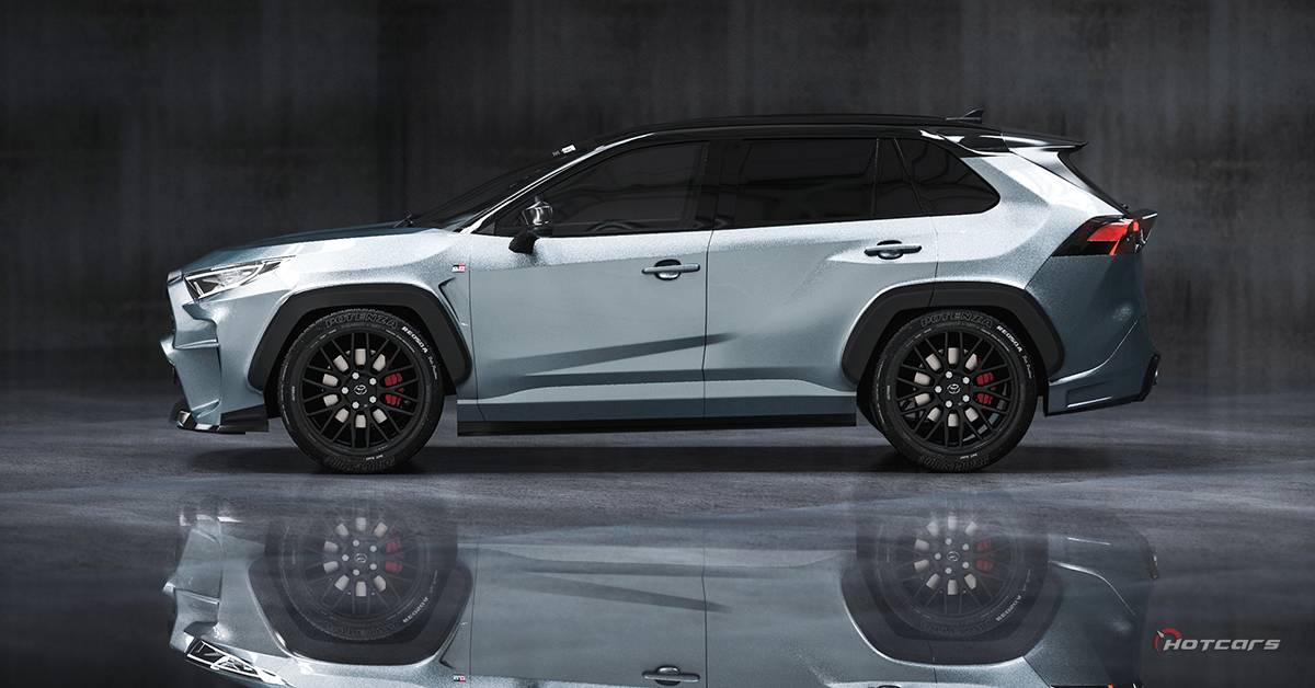 Toyota Rav 4 Rendering The Toyota GR RAV4 From This Render Would Make The RAV4 Prime Look ...