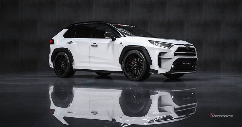 Toyota Rav 4 Rendering The Toyota GR RAV4 From This Render Would Make The RAV4 Prime Look ...