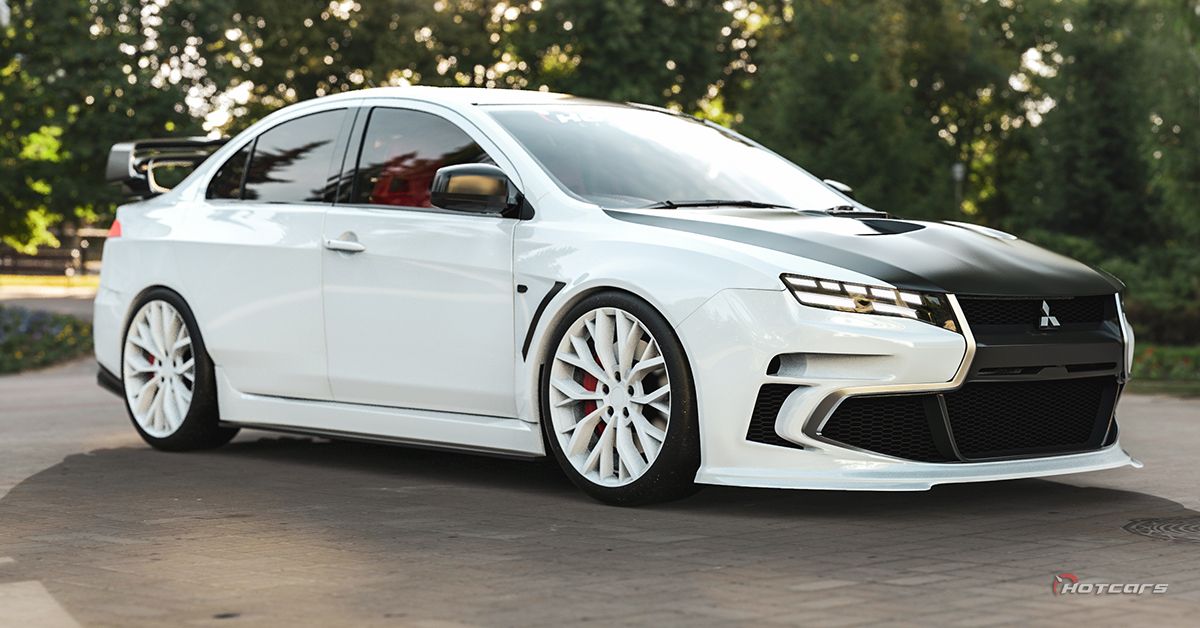 This New Mitsubishi Lancer Evolution XI Concept Is Our Homage To The ...