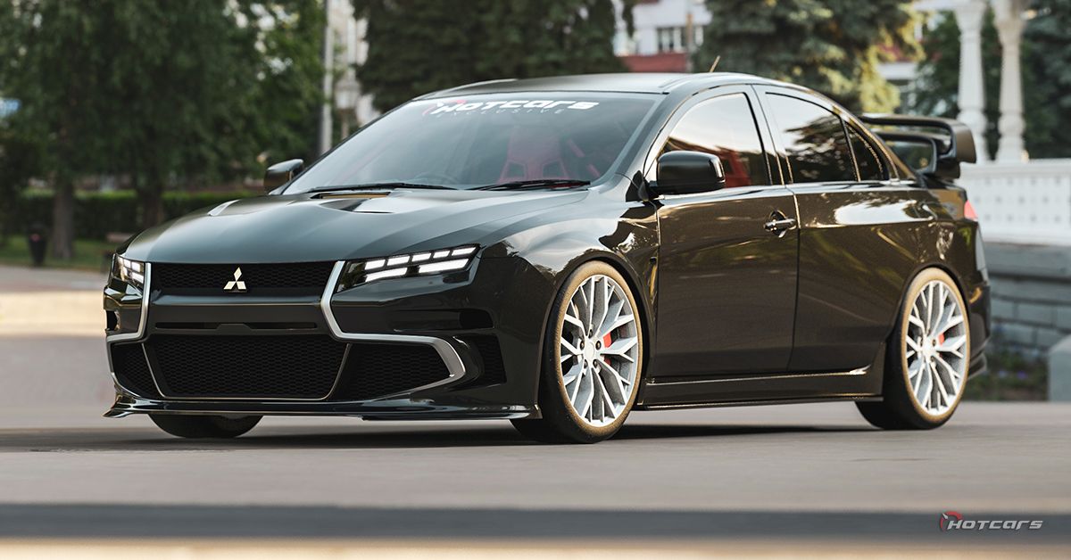 This New Mitsubishi Lancer Evolution XI Concept Is Our Homage To The ...