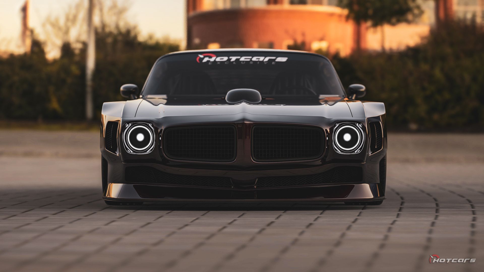 This Modified 1970 Pontiac Firebird Formula 400 Restomod Render Keeps A ...