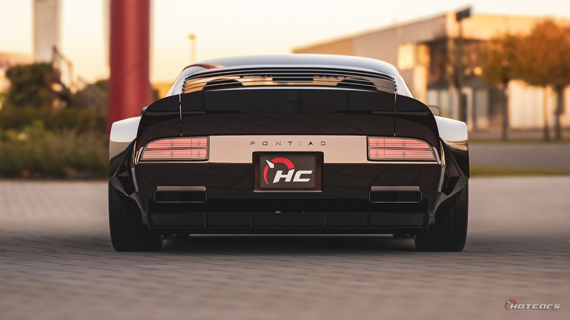 This Modified 1970 Pontiac Firebird Formula 400 Restomod Render Keeps A ...