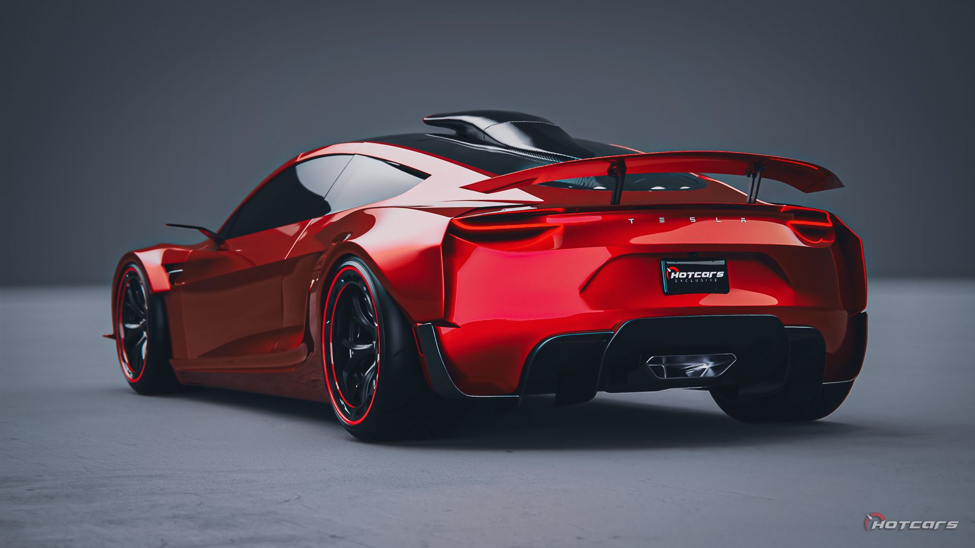 Our V8-Powered Tesla Roadster Render Thinks Outside Of The EV Box