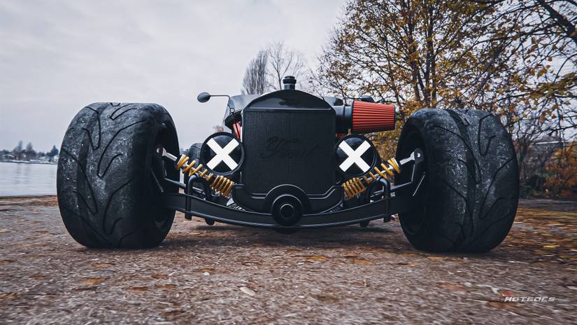 Our Ford Model T Hot Rod Render Is A Hellcat-Powered Outlaw