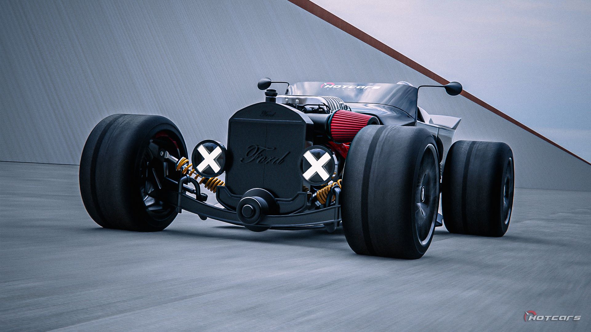 Our Ford Model T Hot Rod Render Is A Hellcat-Powered Outlaw