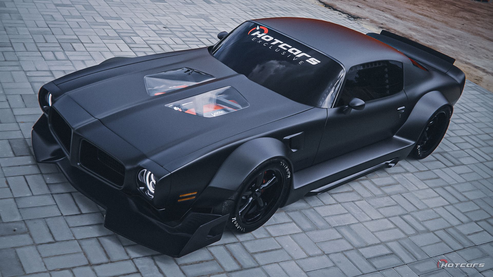 A Stealth-Inspired Pontiac Firebird Trans Am Concept With A V10 Surprise