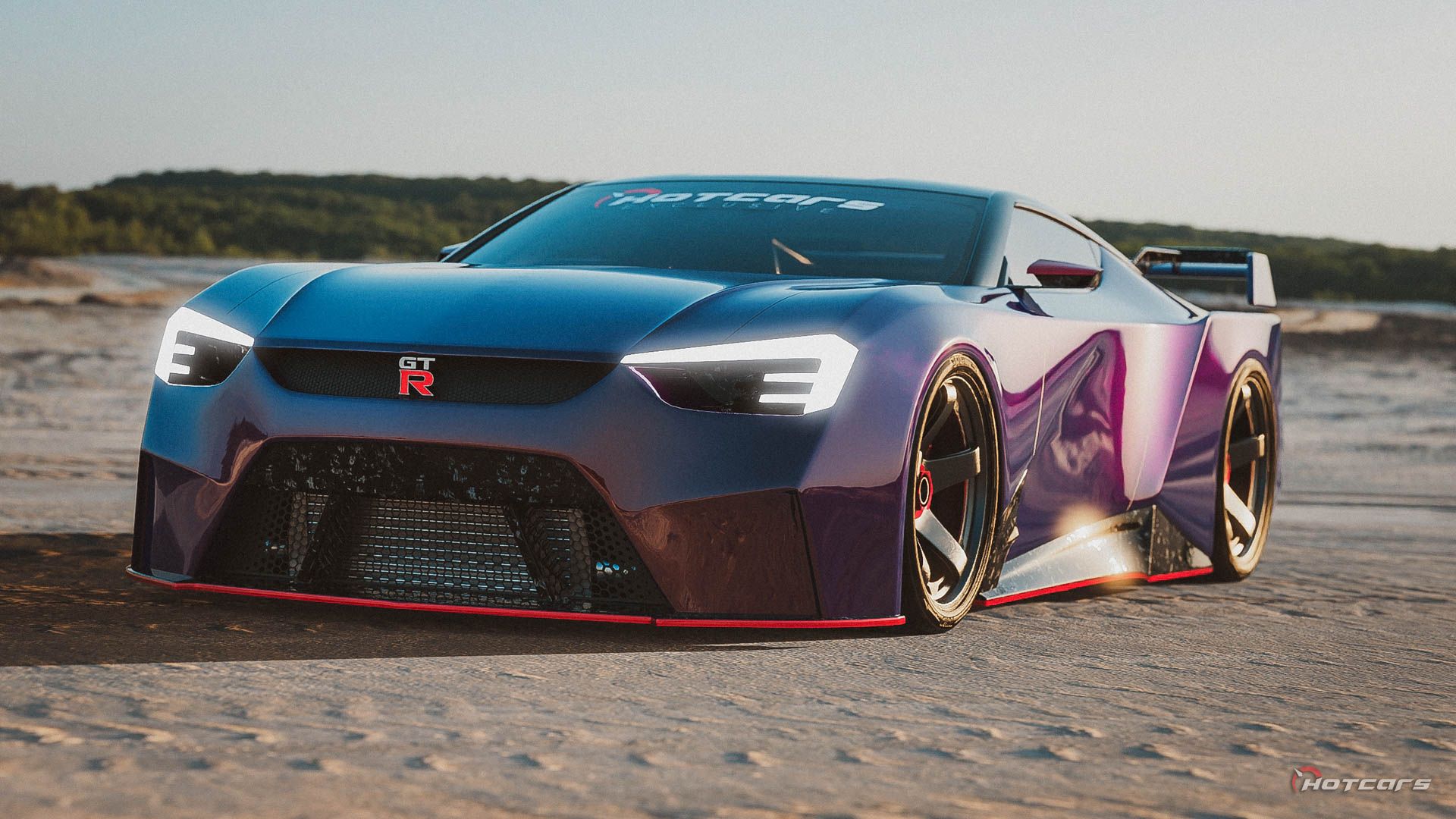 This Next-Gen Nissan R36 GT-R Render With A V8 Is Pretty Slick