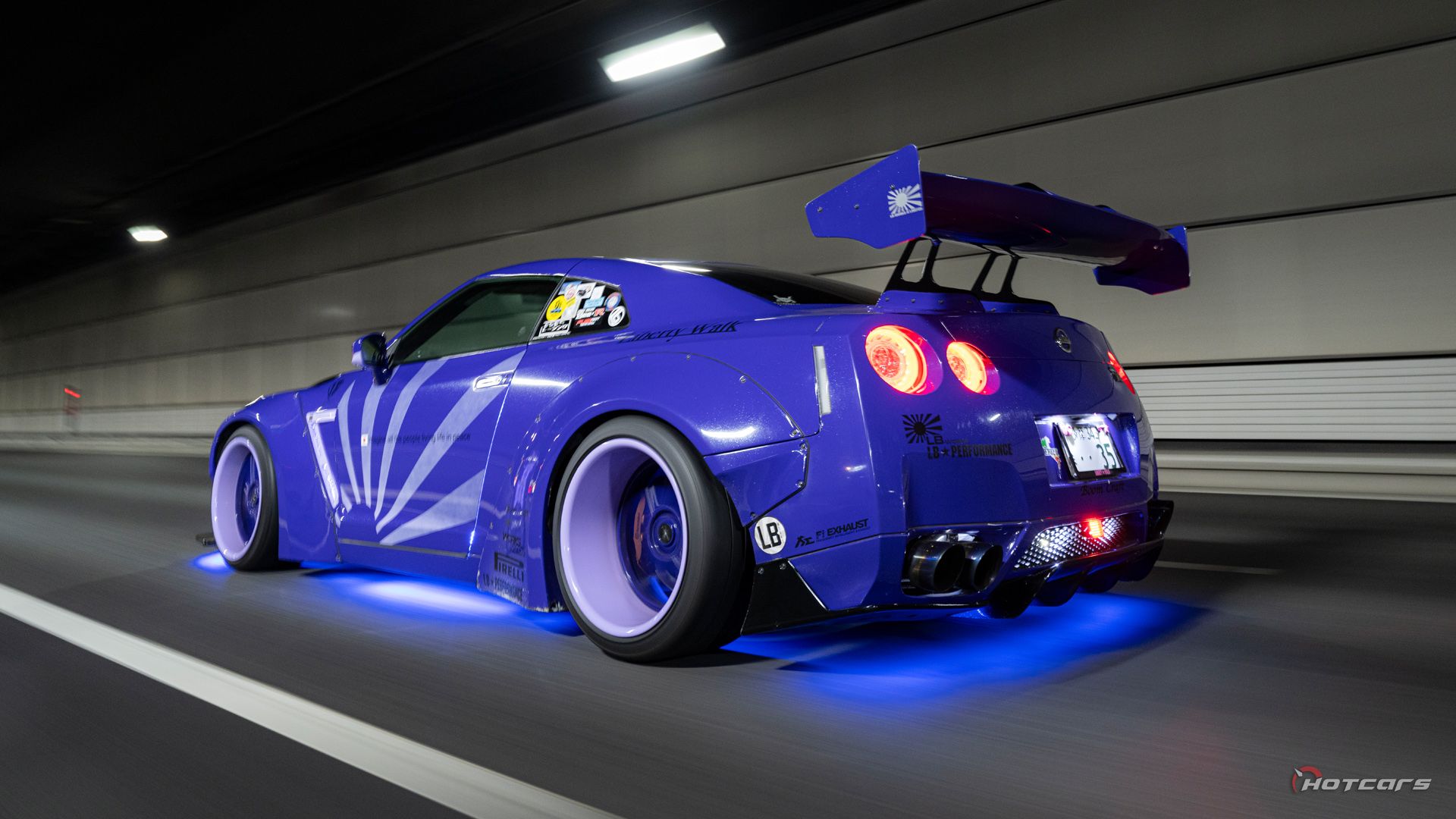 Meet The Owner Of The Purple Liberty Walk GT-R That Dominates The
