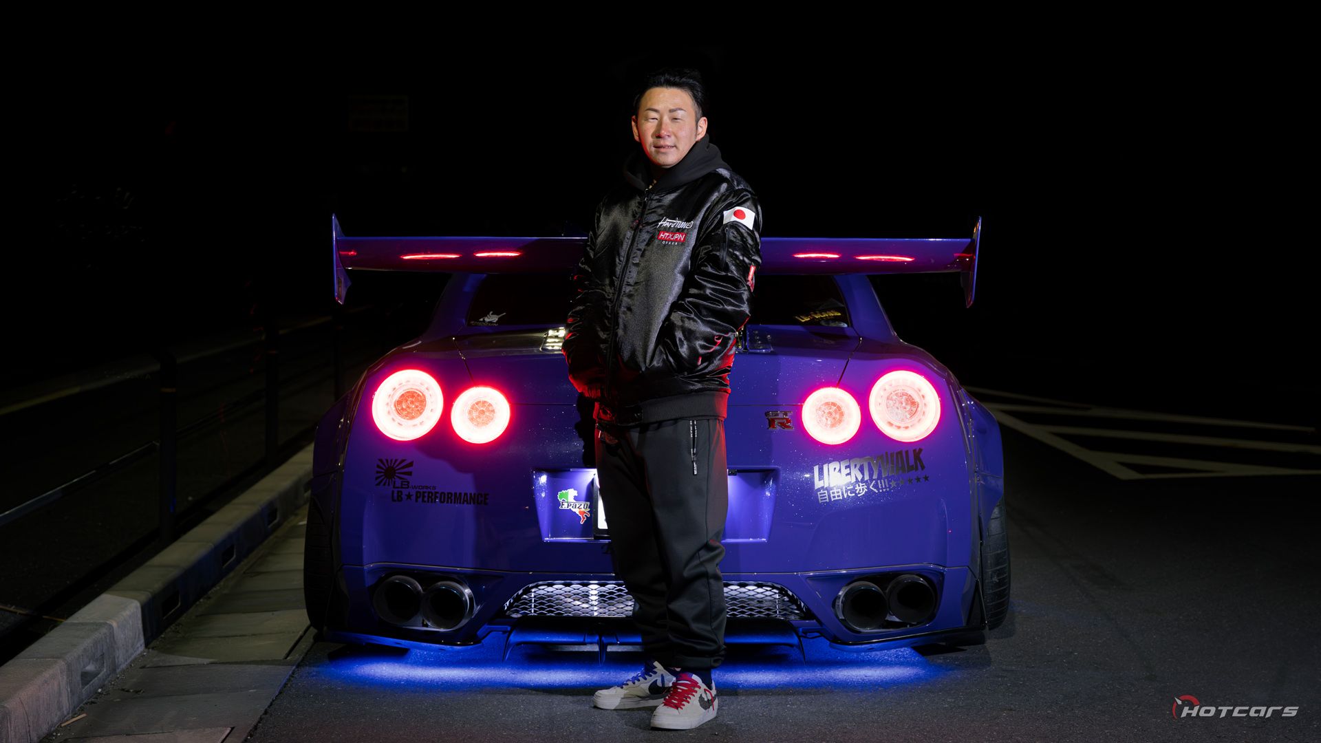 Meet The Owner Of The Purple Liberty Walk GT-R That Dominates The