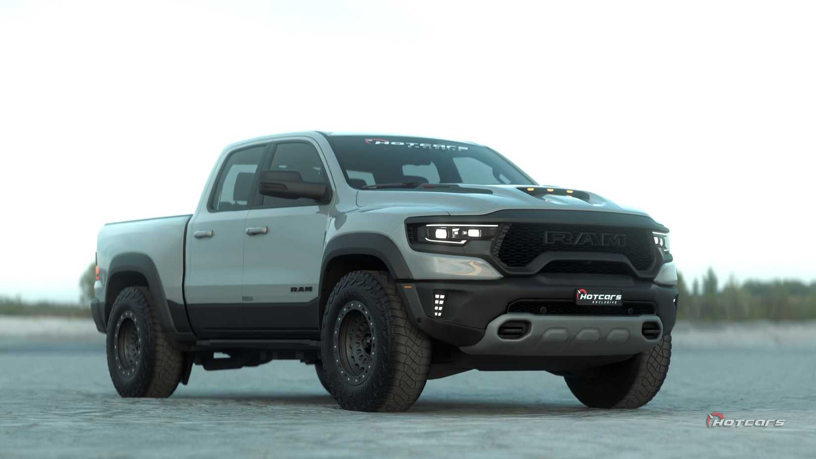 Trx Rames 2027 Ram TRX Midsize Pickup Truck Design Render
